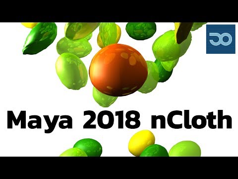 MESISE.COM สอน MAYA 2018 nColth