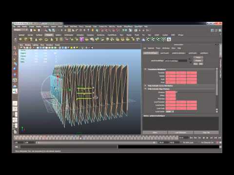 MESISE.COM – MAYA EXTRUDE ANIMATION