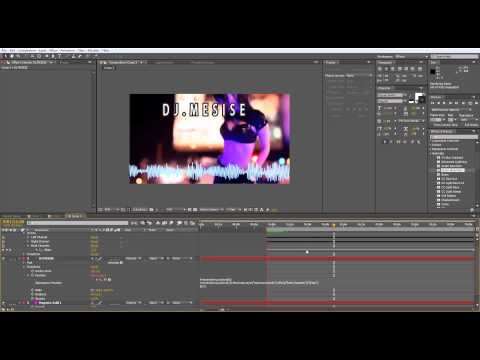 MESISE.COM สอน AFTER EFFECT – AUDIO WAVEFORM