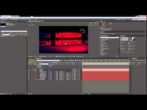 MESISE.COM – AFTER EFFECT 3D layer Basic