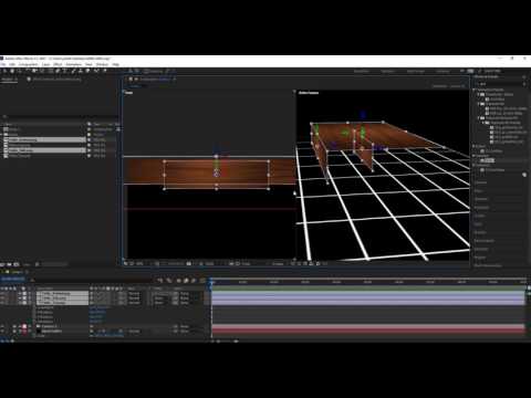 MESISE : สอน AFTER EFFECT สร้างโต๊ะ เก้าอี้แบบ 3D Layer