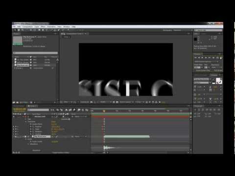 MESISE.COM – AFTER EFFECT ใส่เสียง