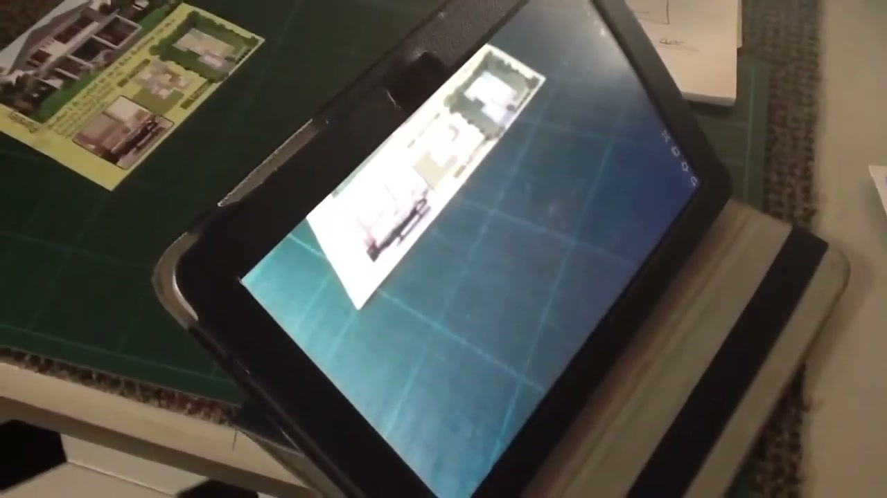รับทำ AR CODE (AUGMENTED REALITY) บน ANDROID และ IOS - ภาพช่วงเริ่มต้นของบทเรียน ใช้ดูบริบทของโปรเจกต์และหน้าจอโปรแกรมก่อนลงมือทำ