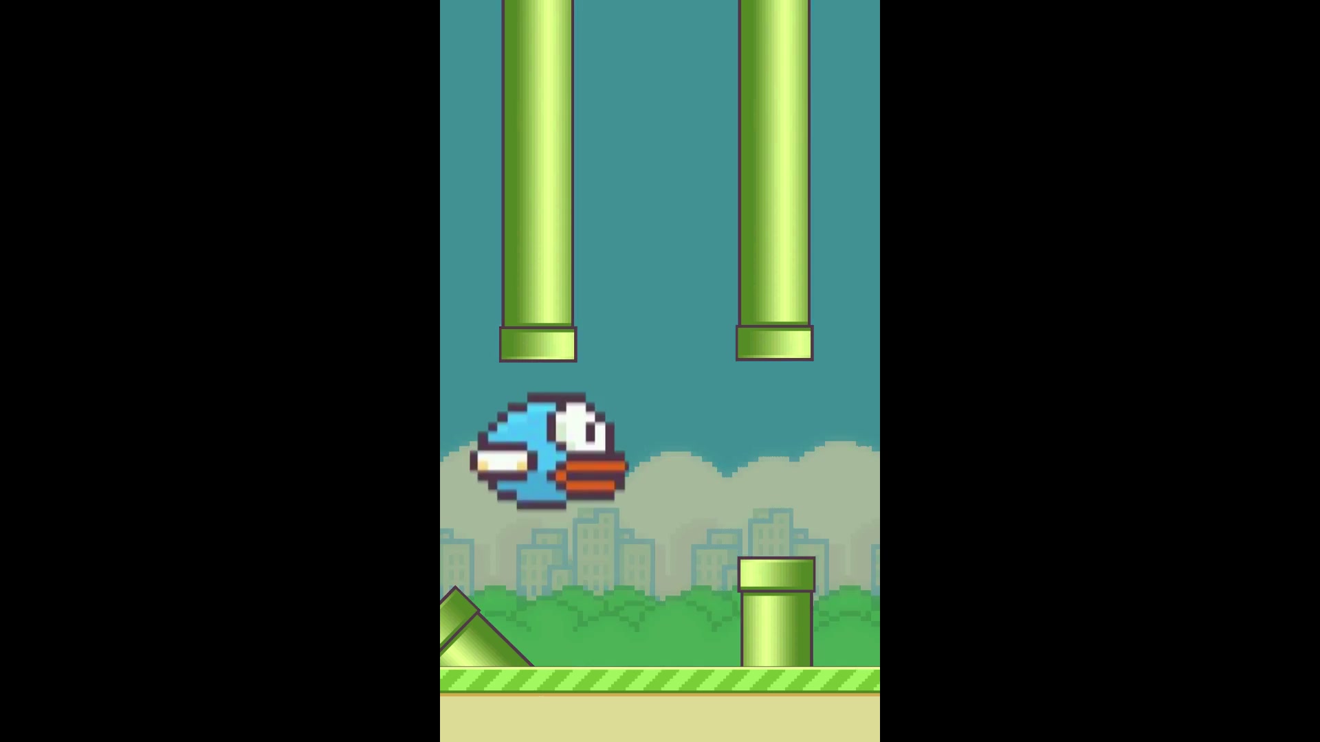 FLAPPY BIRD ทะลุโลก - ภาพประกอบช่วงลงมือทำขั้นตอนหลักของบทเรียน เพื่อให้เห็นเครื่องมือและตำแหน่งที่ใช้งาน