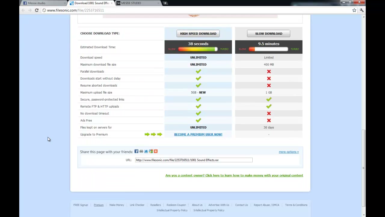 สอนการดาวโหลด filesonic.com - ตัวอย่างหน้าจอระหว่างเตรียมงานหรือเลือกส่วนที่ต้องปรับแต่งในวิดีโอ