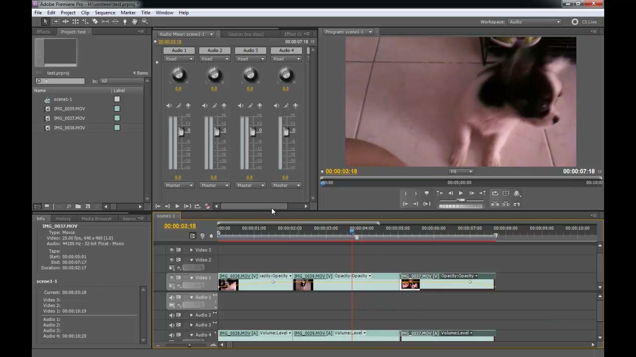 การ Export ใน Premiere Pro - ภาพช่วงเริ่มต้นของบทเรียน ใช้ดูบริบทของโปรเจกต์และหน้าจอโปรแกรมก่อนลงมือทำ