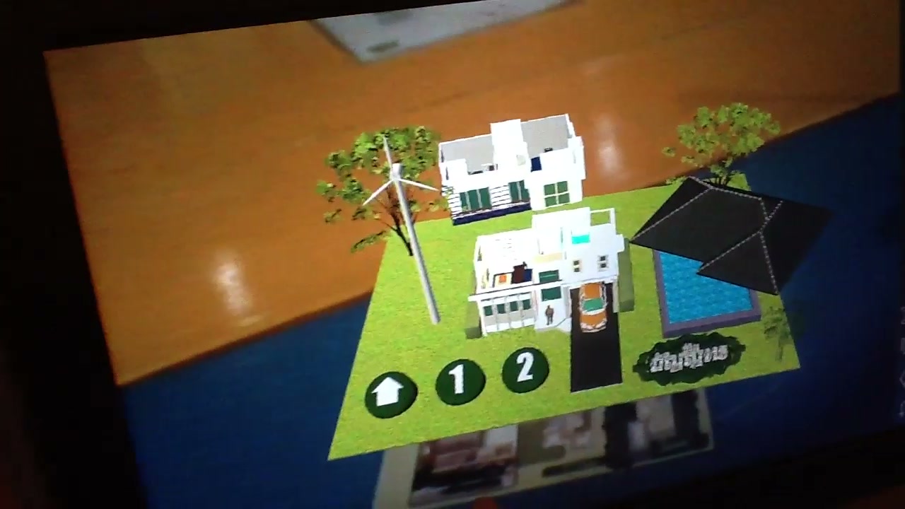 รับทำ AR CODE (Augmented reality) บน Android - ตัวอย่างหน้าจอระหว่างเตรียมงานหรือเลือกส่วนที่ต้องปรับแต่งในวิดีโอ