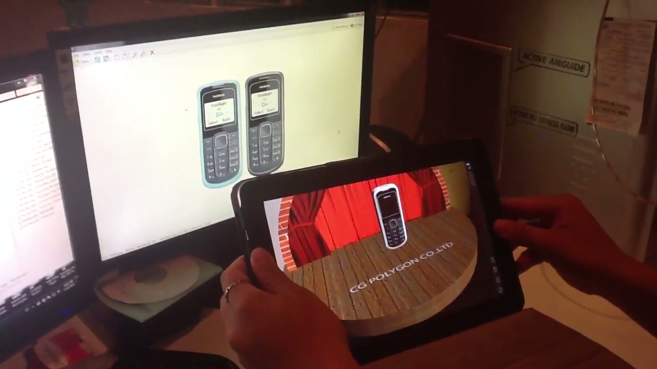 รับทำ AR (Augmented reality) - ภาพประกอบช่วงลงมือทำขั้นตอนหลักของบทเรียน เพื่อให้เห็นเครื่องมือและตำแหน่งที่ใช้งาน