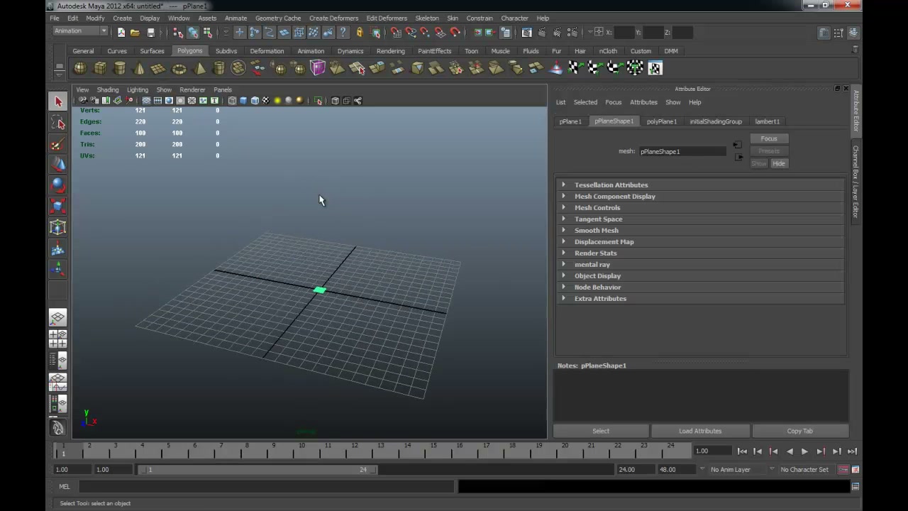 TEXTURE 2 ด้านในโพลีกอน อันเดียว - ภาพช่วงเริ่มต้นของบทเรียน ใช้ดูบริบทของโปรเจกต์และหน้าจอโปรแกรมก่อนลงมือทำ