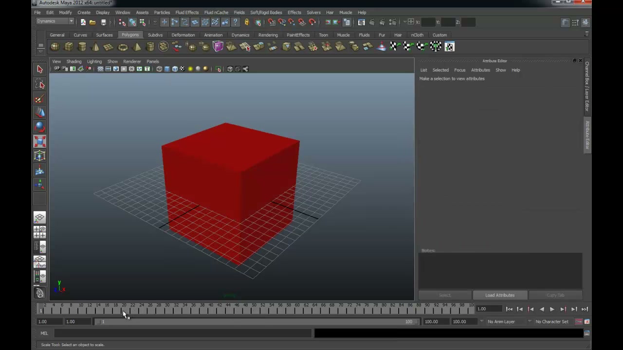 MESISE STUDIO - Hypershade เปลี่ยนสีในมายา - ตัวอย่างหน้าจอระหว่างเตรียมงานหรือเลือกส่วนที่ต้องปรับแต่งในวิดีโอ
