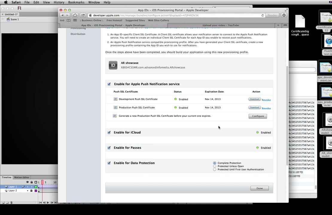 การสร้าง App ลง iPAD (Adobe air) - ภาพช่วงเริ่มต้นของบทเรียน ใช้ดูบริบทของโปรเจกต์และหน้าจอโปรแกรมก่อนลงมือทำ