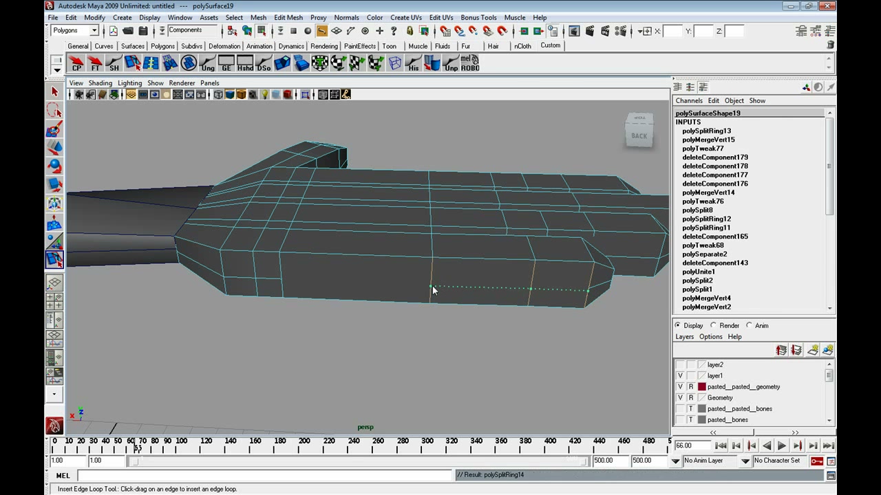 MESISE STUDIO แก้ไขโมเดลคน MAYA 3/3 - ภาพช่วงเริ่มต้นของบทเรียน ใช้ดูบริบทของโปรเจกต์และหน้าจอโปรแกรมก่อนลงมือทำ