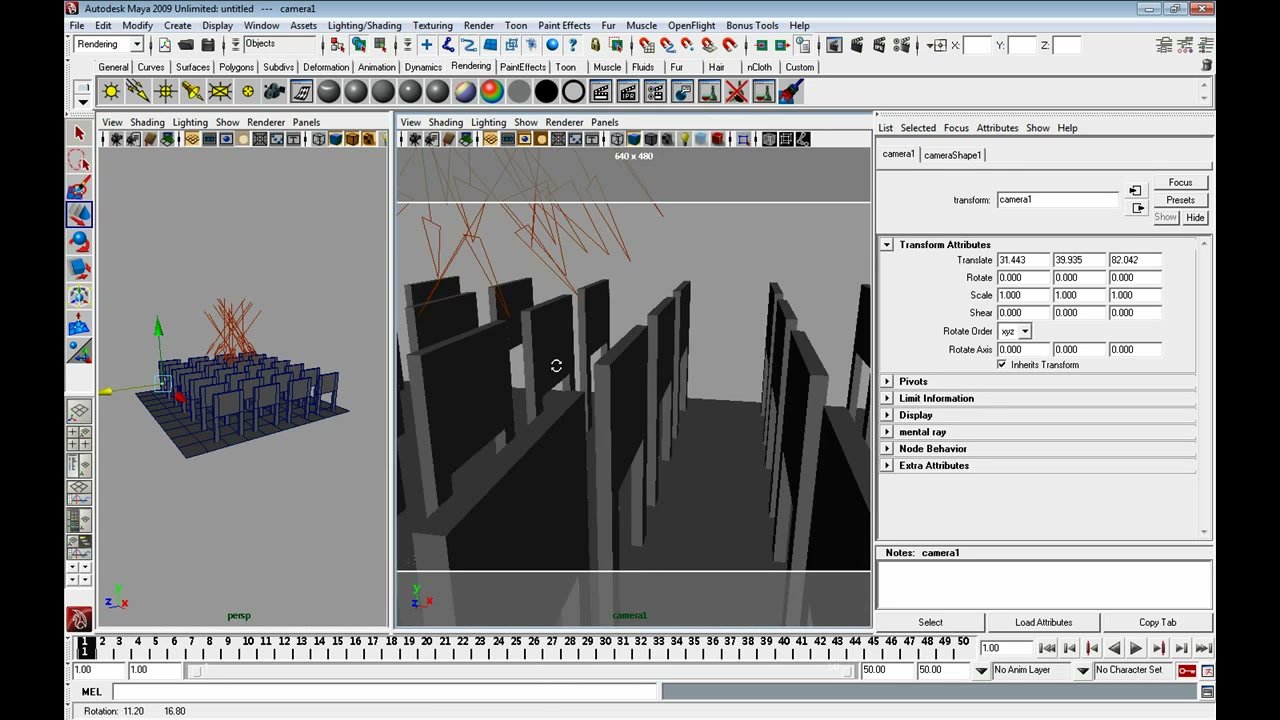 MESISE STUDIO CAMERA ZOOM MAYA - ตัวอย่างหน้าจอระหว่างเตรียมงานหรือเลือกส่วนที่ต้องปรับแต่งในวิดีโอ