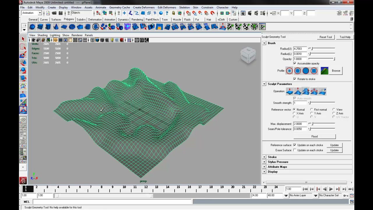 MESISE STUDIO - MAKE LIVE in MAYA - ตัวอย่างหน้าจอระหว่างเตรียมงานหรือเลือกส่วนที่ต้องปรับแต่งในวิดีโอ