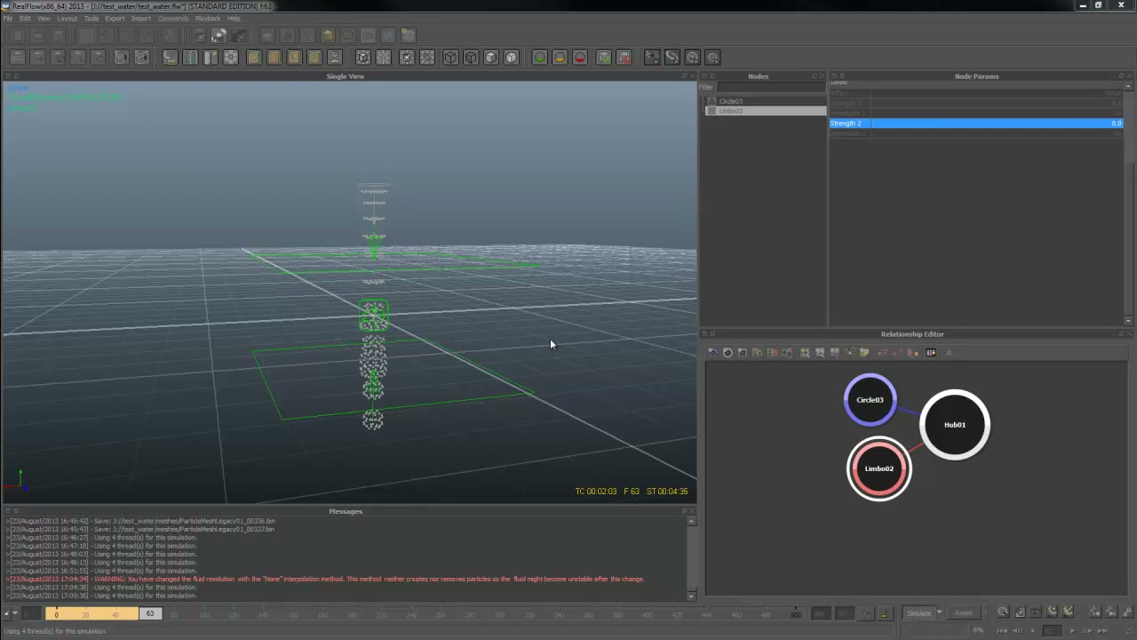 สอน RealFlow เรื่อง Limbo - ตัวอย่างหน้าจอระหว่างเตรียมงานหรือเลือกส่วนที่ต้องปรับแต่งในวิดีโอ
