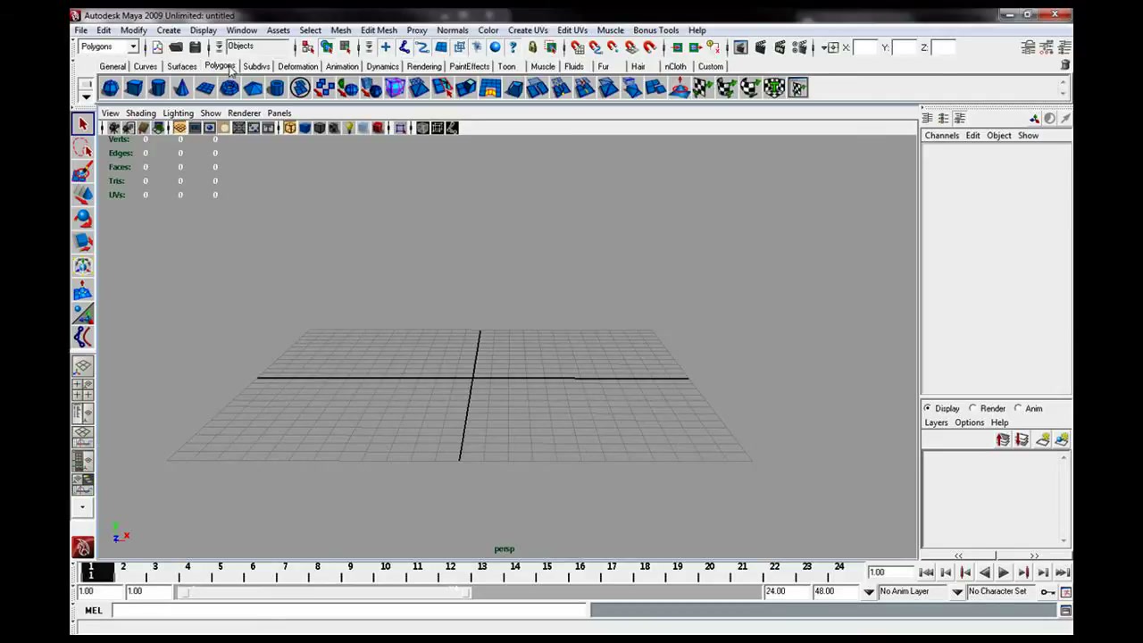 MESISE STUDIO การทำต้นไม้โต 1/3 - ภาพช่วงเริ่มต้นของบทเรียน ใช้ดูบริบทของโปรเจกต์และหน้าจอโปรแกรมก่อนลงมือทำ