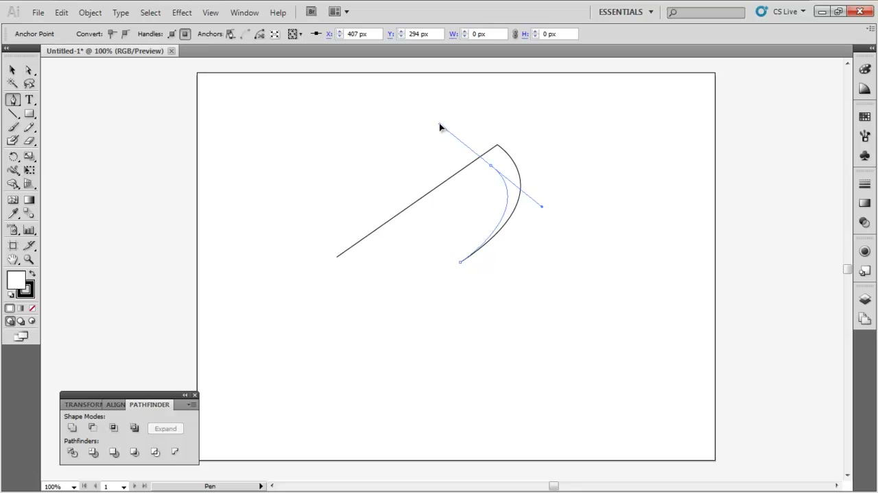 สอน Illustrator พื้นฐาน - ภาพช่วงเริ่มต้นของบทเรียน ใช้ดูบริบทของโปรเจกต์และหน้าจอโปรแกรมก่อนลงมือทำ