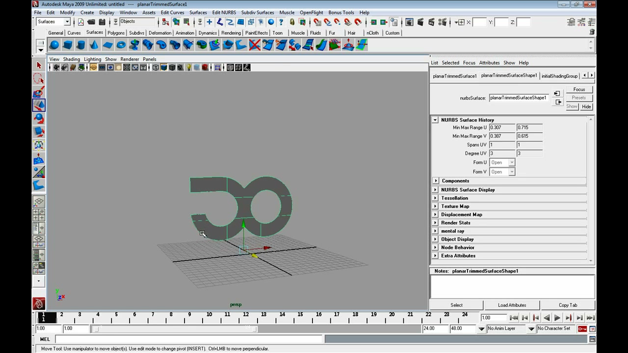 MESISE STUDIO - AI to Maya - ภาพประกอบช่วงลงมือทำขั้นตอนหลักของบทเรียน เพื่อให้เห็นเครื่องมือและตำแหน่งที่ใช้งาน