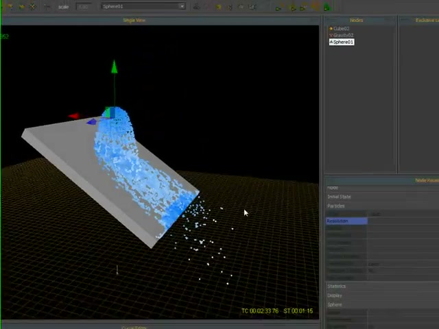 MESISE STUDIO TUTOR REAL FLOW BASIC 1 - ตัวอย่างหน้าจอระหว่างเตรียมงานหรือเลือกส่วนที่ต้องปรับแต่งในวิดีโอ