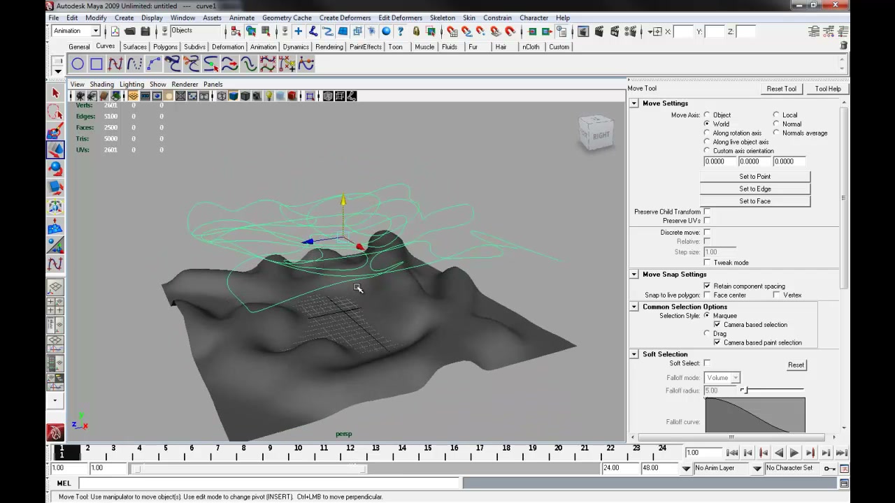 MESISE STUDIO - MAKE LIVE in MAYA - ภาพช่วงตรวจผลลัพธ์หรือเตรียมนำงานไปใช้งานต่อหลังทำตามขั้นตอนเสร็จ