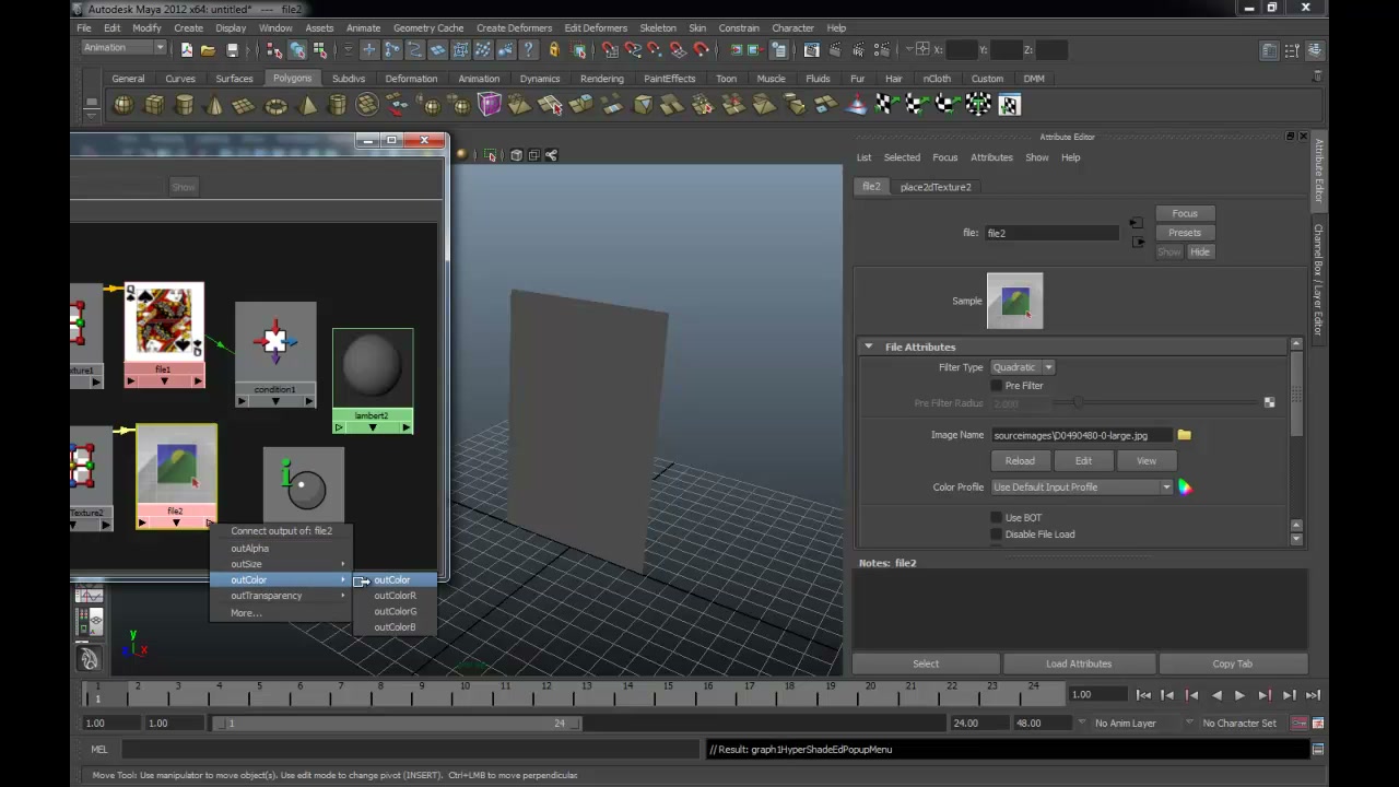 TEXTURE 2 ด้านในโพลีกอน อันเดียว - ภาพประกอบช่วงลงมือทำขั้นตอนหลักของบทเรียน เพื่อให้เห็นเครื่องมือและตำแหน่งที่ใช้งาน