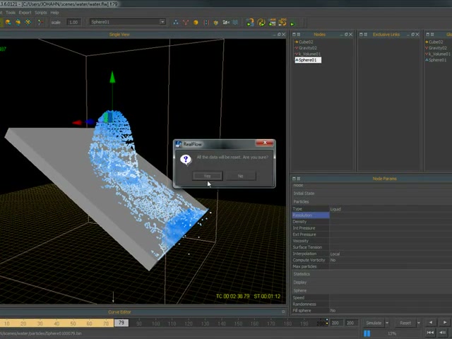 MESISE STUDIO TUTOR REAL FLOW BASIC 1 - ภาพประกอบช่วงลงมือทำขั้นตอนหลักของบทเรียน เพื่อให้เห็นเครื่องมือและตำแหน่งที่ใช้งาน