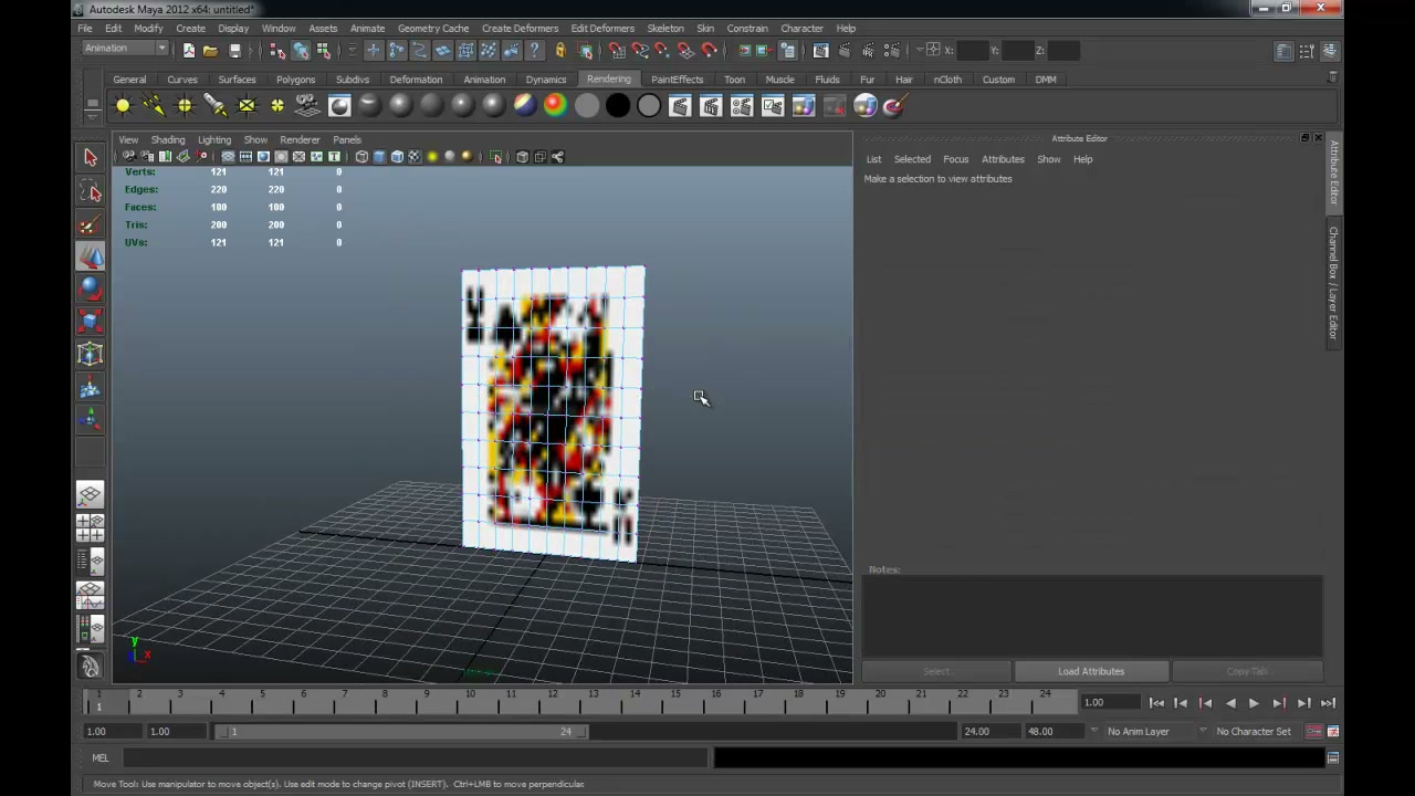 TEXTURE 2 ด้านในโพลีกอน อันเดียว - ภาพช่วงตรวจผลลัพธ์หรือเตรียมนำงานไปใช้งานต่อหลังทำตามขั้นตอนเสร็จ