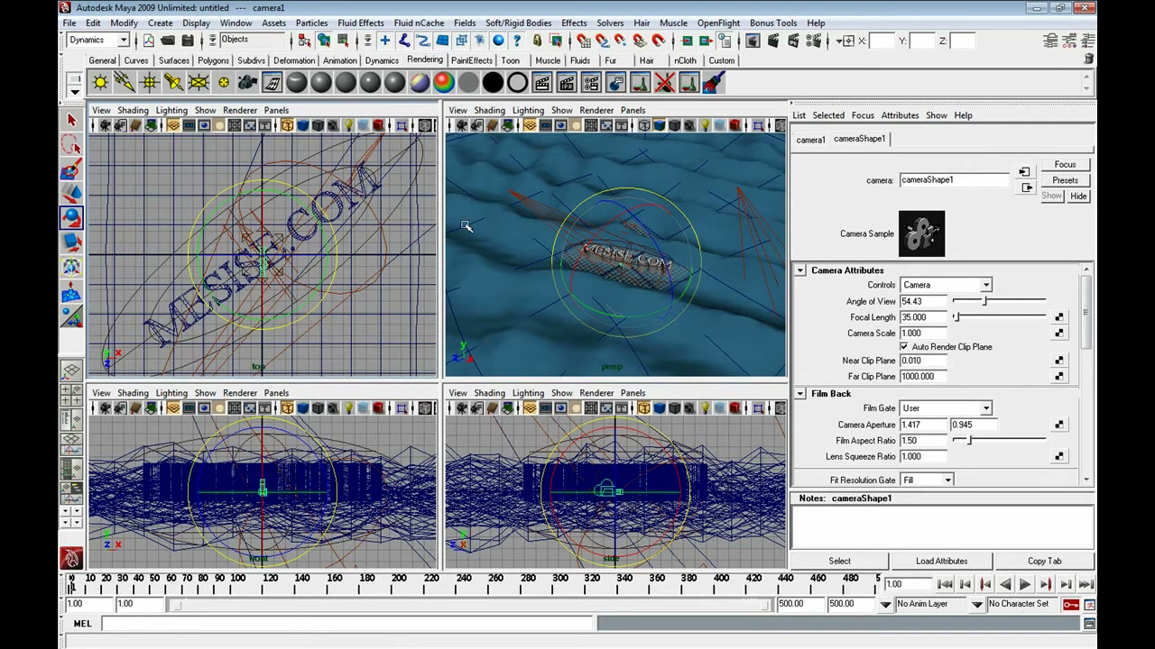 MESISE STUDIO ข้อความลอยบนคลื่นในมายา 3/5 - ภาพประกอบช่วงลงมือทำขั้นตอนหลักของบทเรียน เพื่อให้เห็นเครื่องมือและตำแหน่งที่ใช้งาน
