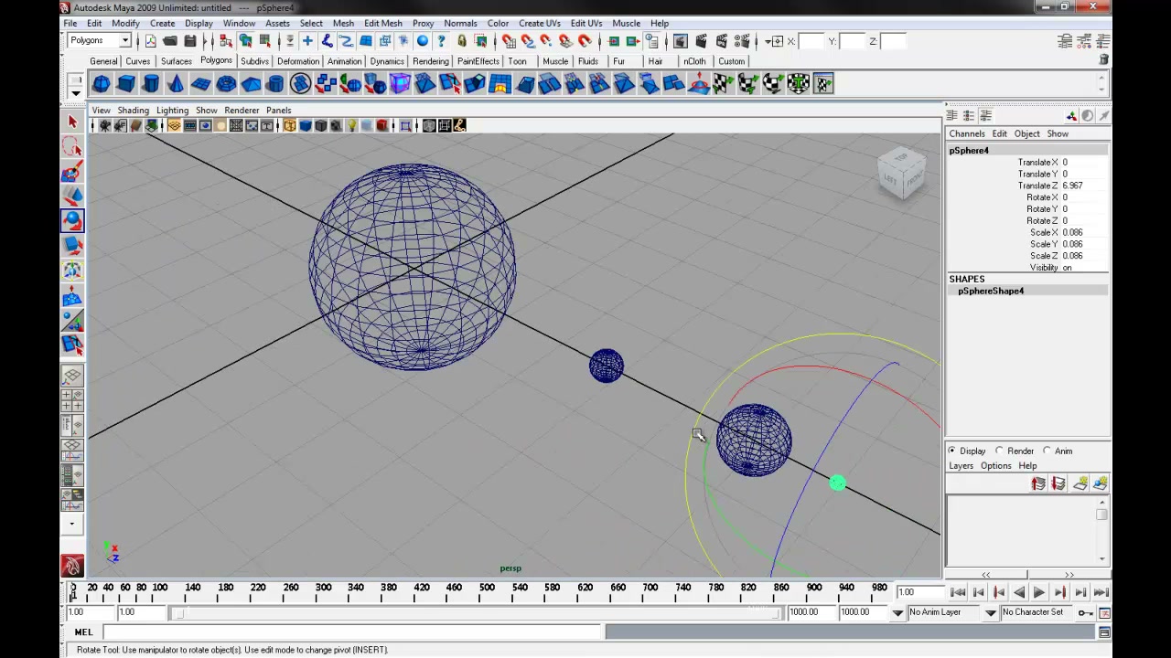 MESISE STUDIO - สร้างระบบสุริยะในมายา - ตัวอย่างหน้าจอระหว่างเตรียมงานหรือเลือกส่วนที่ต้องปรับแต่งในวิดีโอ
