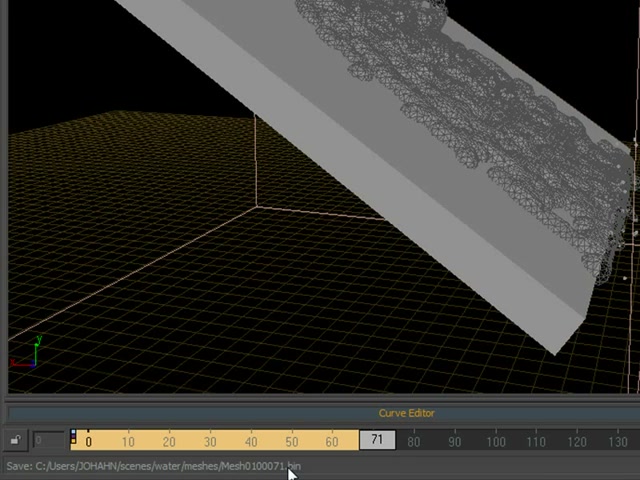 MESISE STUDIO TUTOR REAL FLOW BASIC 1 - ภาพช่วงตรวจผลลัพธ์หรือเตรียมนำงานไปใช้งานต่อหลังทำตามขั้นตอนเสร็จ