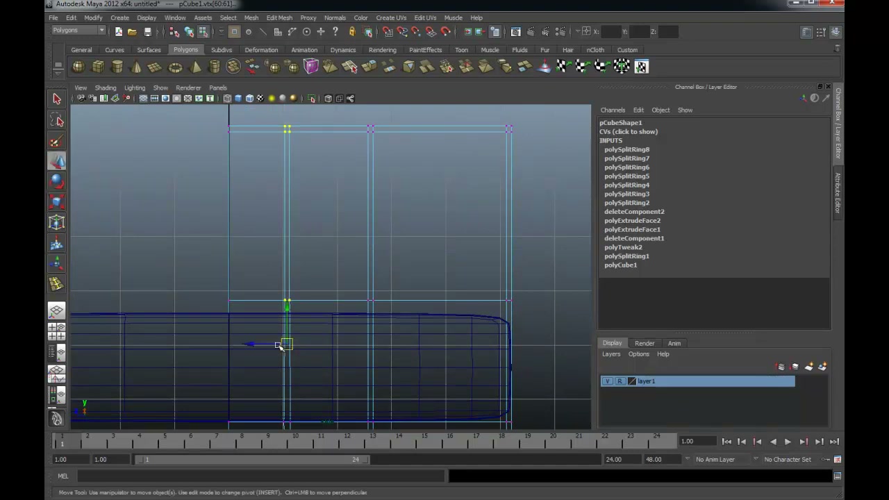 MESISE STUDIO - เตียงแบบง่าย ๆ ในมายา - ตัวอย่างหน้าจอระหว่างเตรียมงานหรือเลือกส่วนที่ต้องปรับแต่งในวิดีโอ