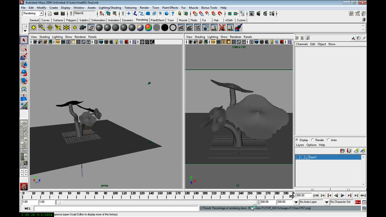 MESISE STUDIO render maya , set camera - ภาพช่วงตรวจผลลัพธ์หรือเตรียมนำงานไปใช้งานต่อหลังทำตามขั้นตอนเสร็จ