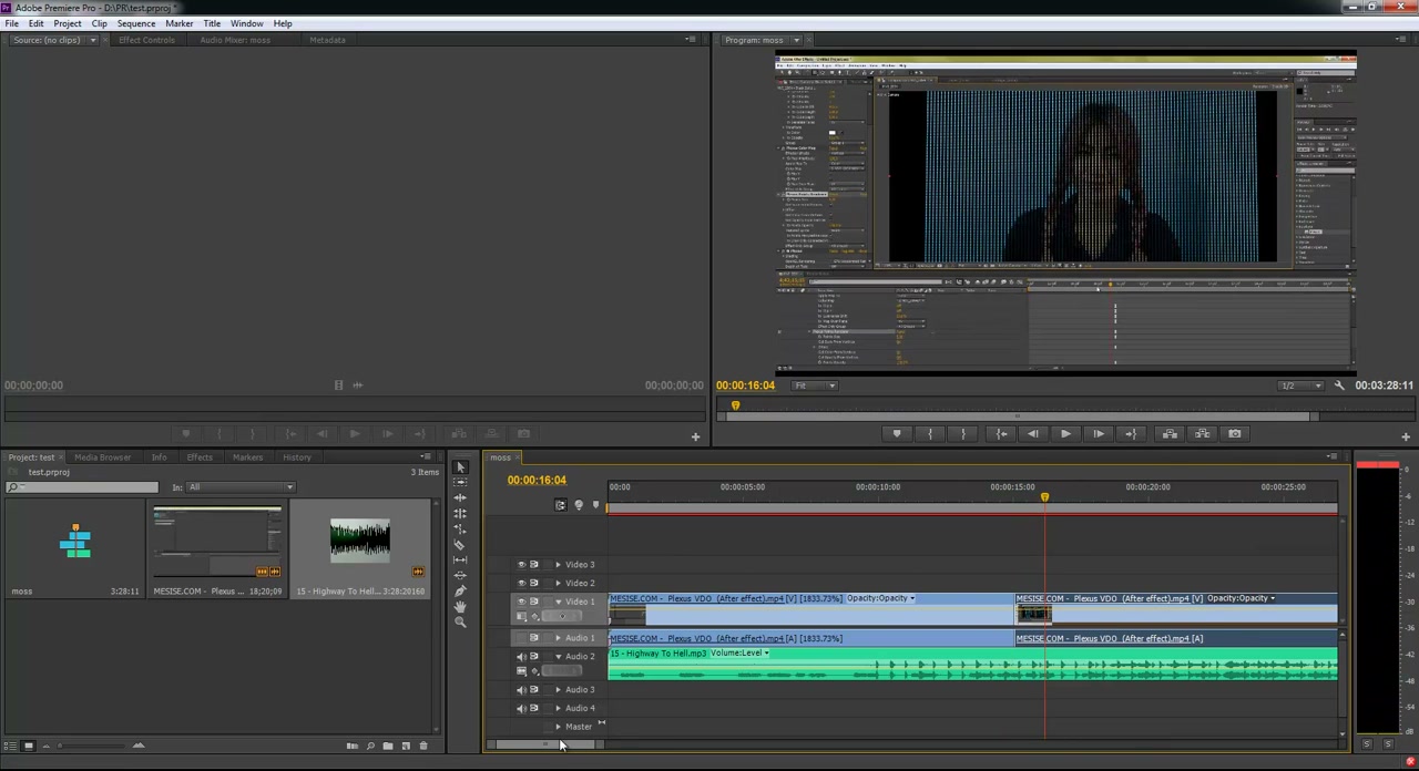 สอน Premiere Pro เบื้องต้น จนตัดต่อเสร็จ - ภาพช่วงเริ่มต้นของบทเรียน ใช้ดูบริบทของโปรเจกต์และหน้าจอโปรแกรมก่อนลงมือทำ