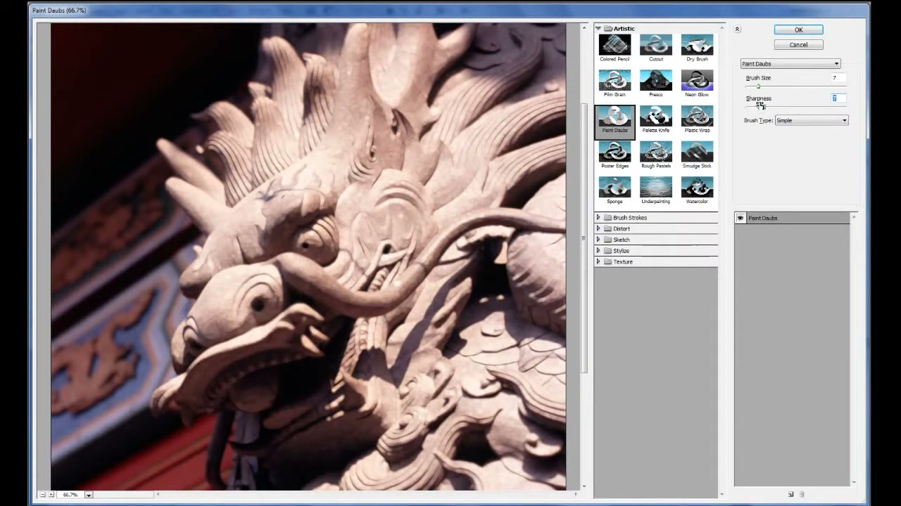 MESISE STUDIO - PHOTO PAINT 1/2 - ภาพประกอบช่วงลงมือทำขั้นตอนหลักของบทเรียน เพื่อให้เห็นเครื่องมือและตำแหน่งที่ใช้งาน