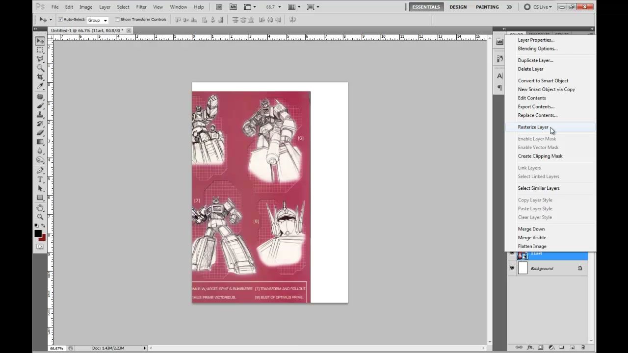 สอน PHOTOSHOP เบสิคโคตร ๆ - ภาพประกอบช่วงลงมือทำขั้นตอนหลักของบทเรียน เพื่อให้เห็นเครื่องมือและตำแหน่งที่ใช้งาน