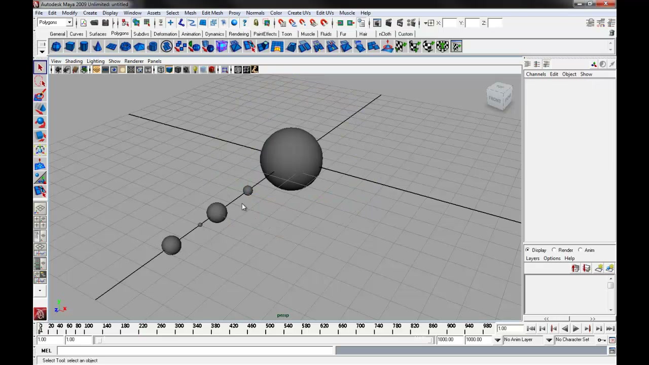 MESISE STUDIO - สร้างระบบสุริยะในมายา - ภาพช่วงตรวจผลลัพธ์หรือเตรียมนำงานไปใช้งานต่อหลังทำตามขั้นตอนเสร็จ
