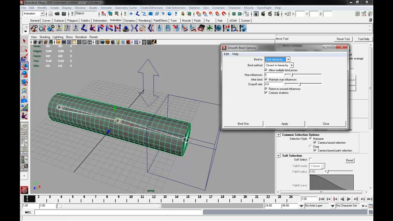 MESISE STUDIO IK และ POLE VECTER ข้อศอก - ภาพช่วงตรวจผลลัพธ์หรือเตรียมนำงานไปใช้งานต่อหลังทำตามขั้นตอนเสร็จ