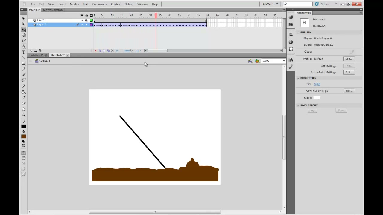 MESISE STUDIO FLASH BASIC 1 โดยพี่เกริก - ภาพช่วงตรวจผลลัพธ์หรือเตรียมนำงานไปใช้งานต่อหลังทำตามขั้นตอนเสร็จ