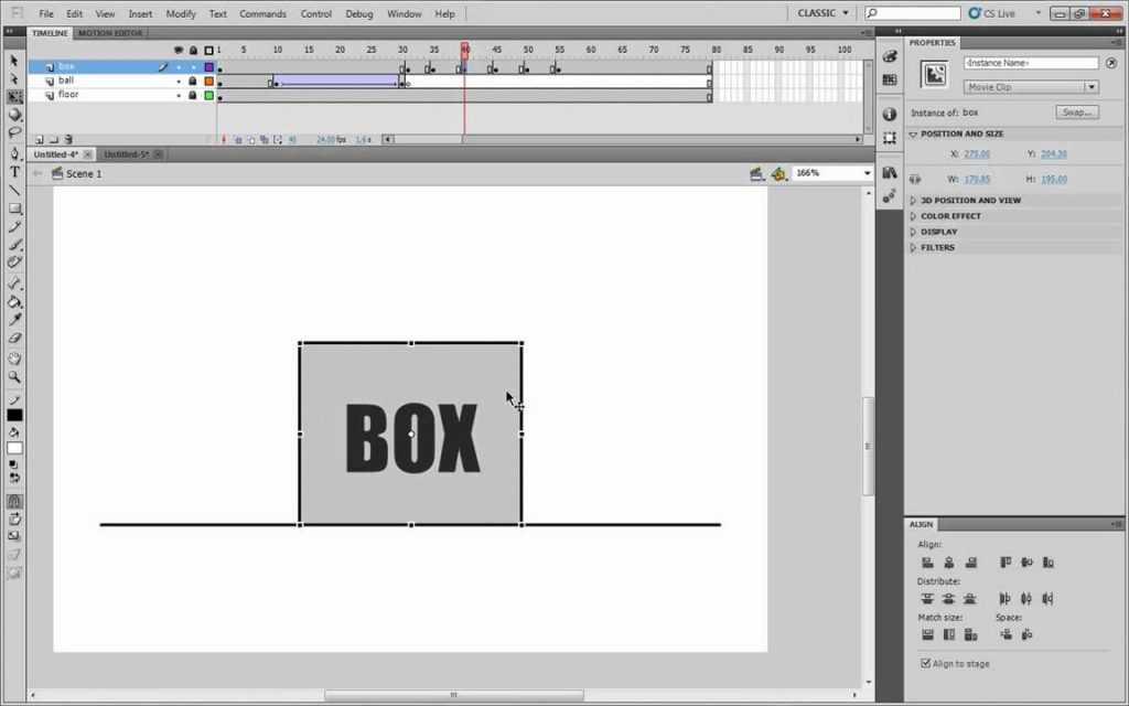 MESISE STUDIO - FLASH 2D ANIMATION - กล่้อง