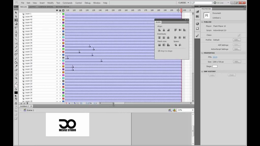 MESISE STUDIO - FLASH BASIC INTRO 2