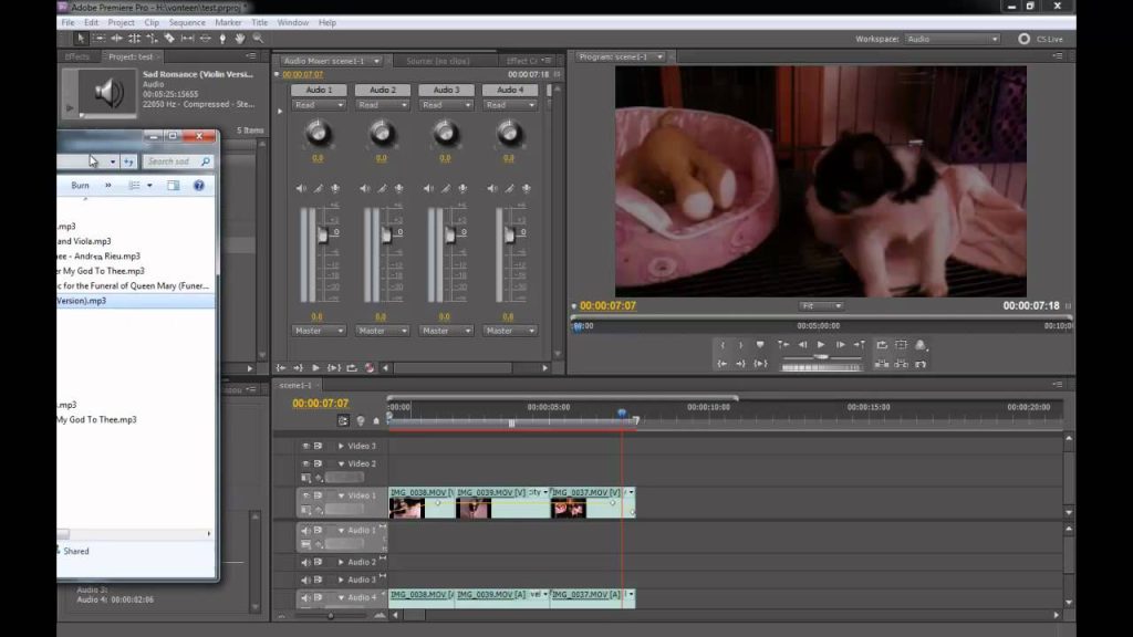 การยืดVDOในPremiere Pro
