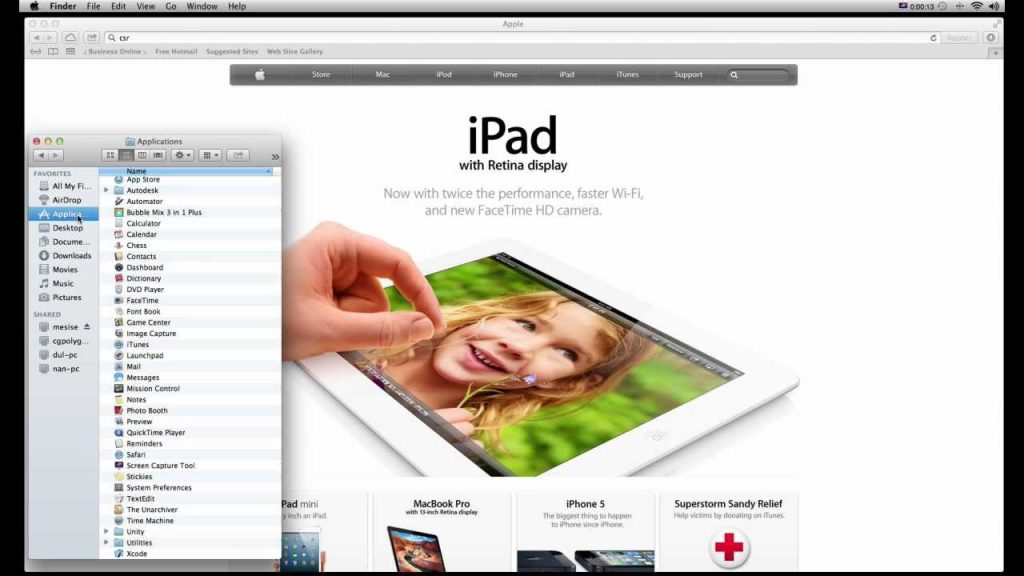 การสร้างไฟล์ CSR ในเครื่อง MAC