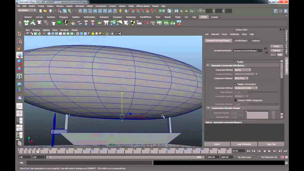 MESISE STUDIO - ทำเรือเหาะด้วย nCloth