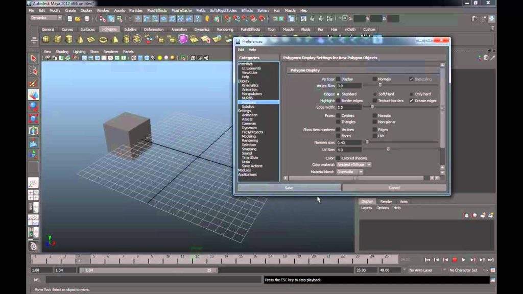 MESISE STUDIO - ANIMATION PREFERENCES SETTING