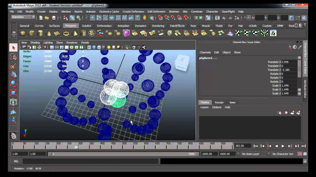 MAYA - Duplicate Special AND Graph Editor