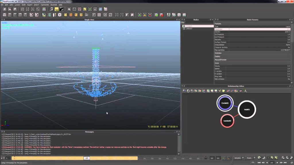 สอน RealFlow เรื่อง Limbo