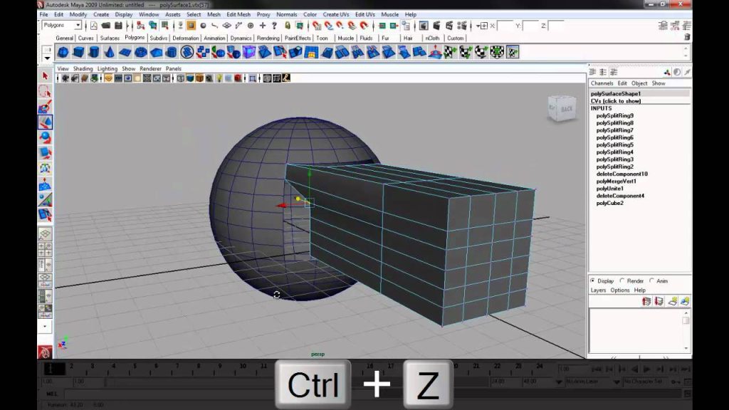 MESISE STUDIO MAYA BASIC / สอนมายาพื้นฐาน 5