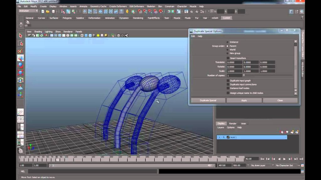 MESISE STUDIO - อนิเมชั่นด้วย lattice ในมายา