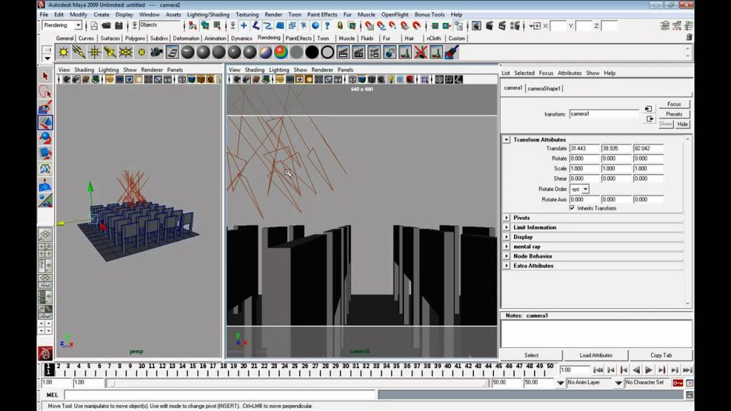 MESISE STUDIO CAMERA ZOOM MAYA