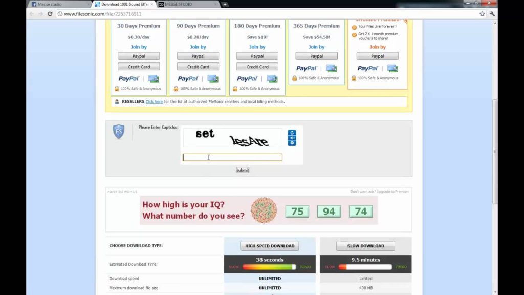สอนการดาวโหลด filesonic.com